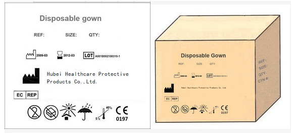 Non Woven Disposable Coverall Suit Tear Resistant For Dust / Bacteria Isolation