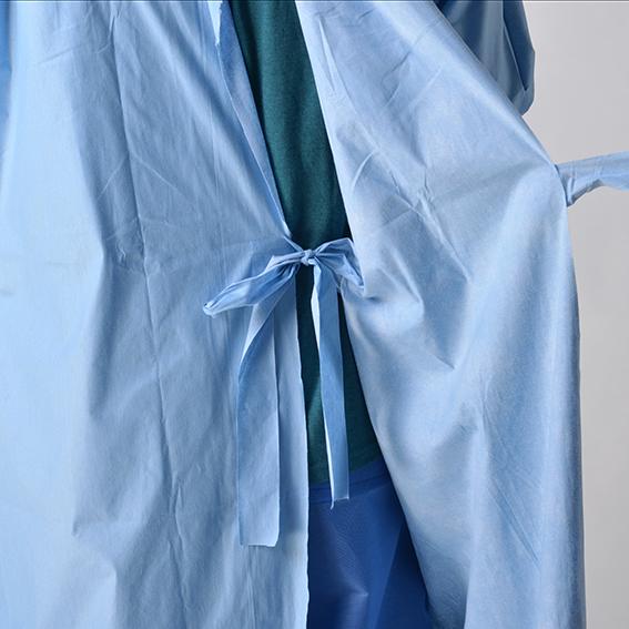 High Tensile Strength Disposable Doctor Gowns , Non Woven Disposable Medical Clothing