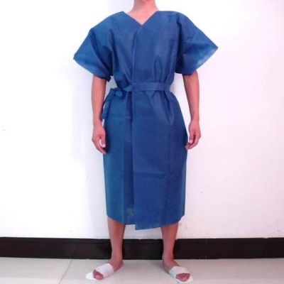 Unisex Disposable Sterile Gowns Lightweight For Water Steam / Blood Barrier