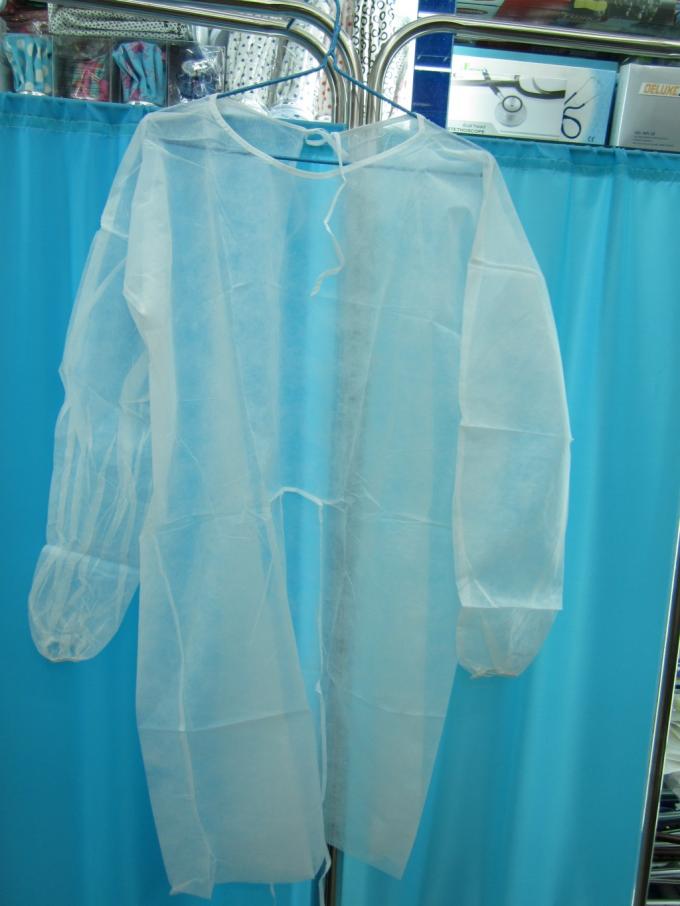 Biodegradable Disposable Surgical Gown , Liquid Repellent Disposable Medical Garments