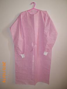 Soft Disposable Isolation Gown For Particle / Alcohol / Blood Preventing
