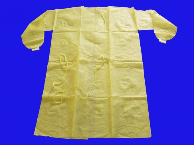 Fluid Resistant Disposable Surgical Gown For Medical Safety Protective Room