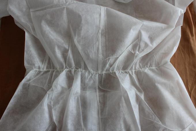 High Tensile Strength Disposable Protective Clothing , Chemical Resistant Coveralls