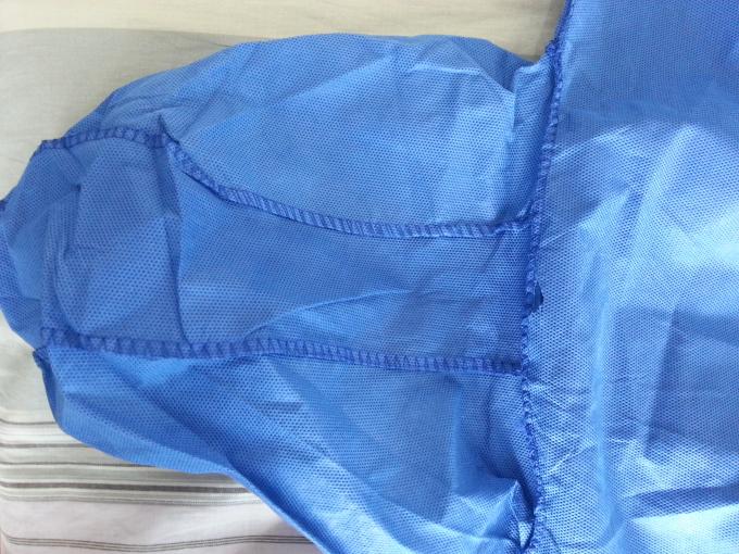 Latex Free Protective Coveralls Disposable Type 5 6 With High Toughness