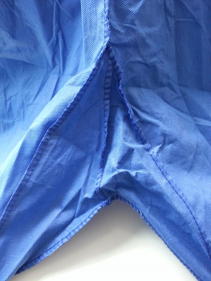 Waterproof Chemical Resistant Disposable Coveralls With Elastic Cuff