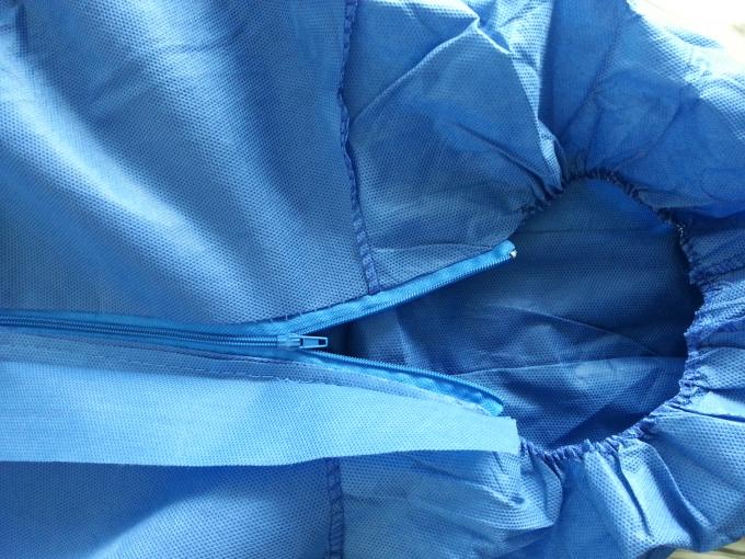 Non Woven Disposable Protective Coveralls , Disposable Microporous Coverall