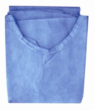 Lightweight Non Woven Disposable Barrier Gowns For Chemical / Food Industry