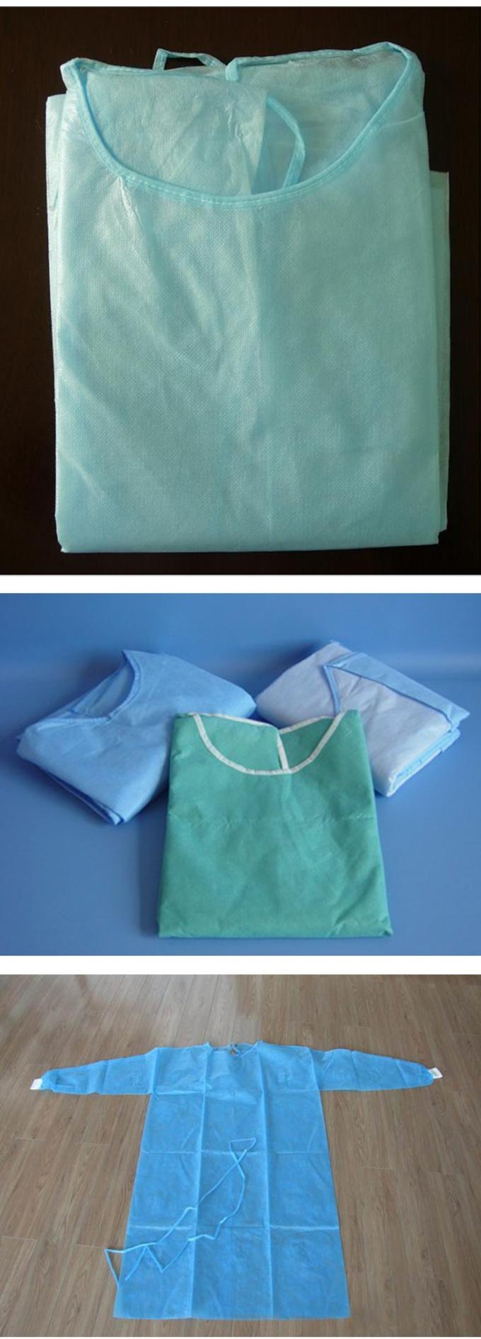 Environmentally Friendly Disposable Operating Gowns For Medical Staff