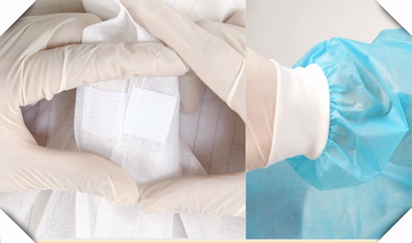 Medical Product Work Clothes Sterile Surgical Gown Plastic Isolation Green Surgical Gown Disposable Surgical Gowns