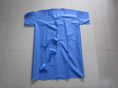 Tear Resistant Disposable Isolation Gown For Hospital / Laboratory / Food Industry