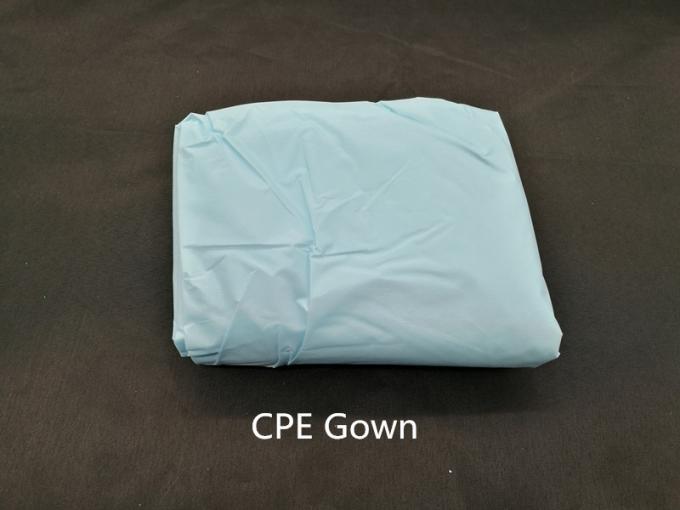 Disposable CPE Film Isolation Gown