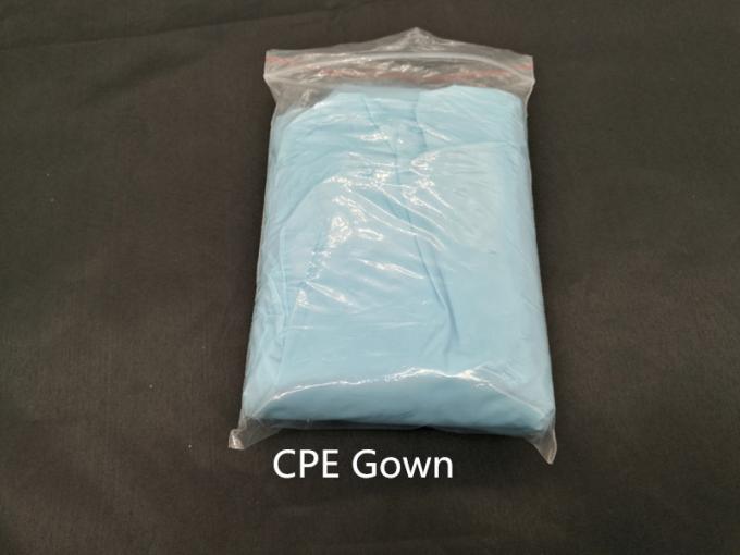 Disposable CPE Film Isolation Gown