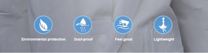 Free sample Industry safety protective disposable nonwoven SMS coveralls with hood