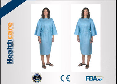 Disposable Waterproof Surgical Gowns , Fluid Repellent Non Woven Coverall