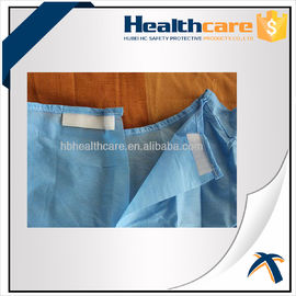 Fluid Resistant Disposable Isolation Gown , Multi - Ply Non Woven Surgical Gown