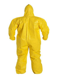 Waterproof Disposable Protective Coverall Chemical Resistant For Medical Laboratory