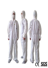Anti Bacterial Disposable Full Body Protection Suit For Pharmaceutical Industry