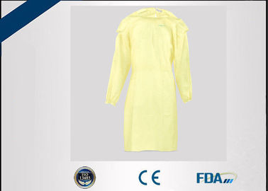 Soft Disposable Isolation Gown For Particle / Alcohol / Blood Preventing