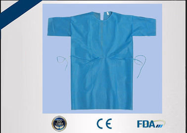 Non Woven Disposable Isolation Gown Biodegradable For Clean Room / Research Lab