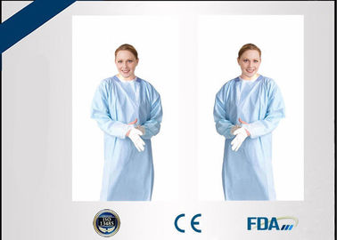 Comfortable Disposable Medical Exam Gowns S - 3XL With Elastic Cuff
