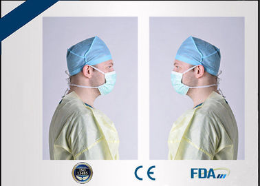 Dust Proof Non Woven Disposable Protective Gowns For First Aid Doctors