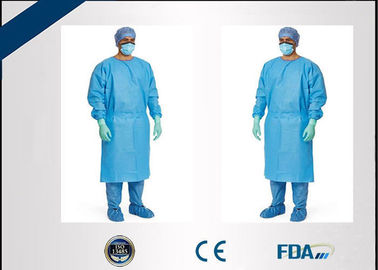 Biodegradable Disposable Surgical Gown , Liquid Repellent Disposable Medical Garments