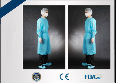 Non Toxic Disposable Surgical Gown , Latex Free Disposable Protective Wear