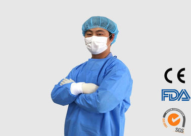 China Disposable Non Woven Isolation Gown Waterproof For Medical Staff Protection company