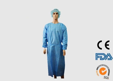 Eco Friendly Disposable Protective Wear , Disposable Hospital Theatre Gowns