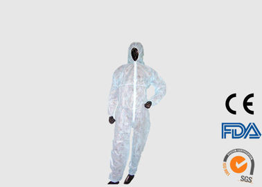 Eco Friendly Disposable PPE Coveralls For Hospital / Clinic Medical Staff
