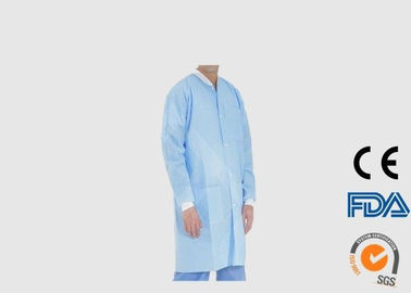 Comfortable Disposable Visitor Coats Water Repellent For Hospital / Clinic