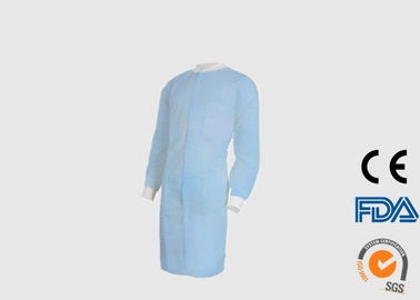 Disposable Lab Protective Clothing , Fluid Resistant Disposable Protective Wear