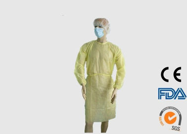 20G Polypropylene Disposable Examination Gowns 120×140cm With Elastic Cuffs