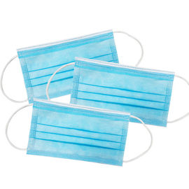 Non Woven PP Face Medical Mask With Elastic Ear Loop Prevent Coughing Contamination
