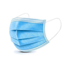 Non Woven PP Face Medical Mask With Elastic Ear Loop Prevent Coughing Contamination