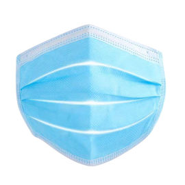 Hypoallergenic Face Mask Surgical Disposable 3 Ply Non Irritating Economic
