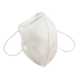 Anti Bacteria N95 Face Mask , Disposable Mouth Mask White Color Anti Fog