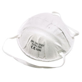 Anti Particulate Disposable Dust Mask , Cupped Face Mask Multi Layered Material