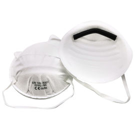 China Anti Particulate Disposable Dust Mask , Cupped Face Mask Multi Layered Material company