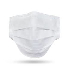 3 - Layer Disposable Face Mask High Elastic Ear Hanging Absorbs Hot Air