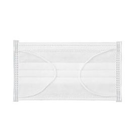 3 - Layer Disposable Face Mask High Elastic Ear Hanging Absorbs Hot Air