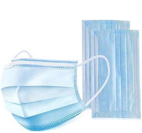 Anti Virus Disposable Face Mask Environment Friendly For Food Processing