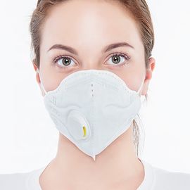 5 Layers Dust Protection Mask , Ffp Dust Mask With Elastic Earloop / Adjustable nosepiece