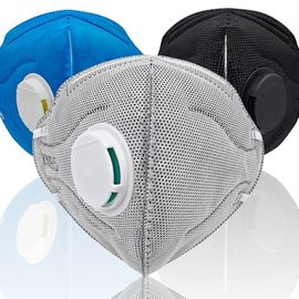 5 Layers Dust Protection Mask , Ffp Dust Mask With Elastic Earloop / Adjustable nosepiece