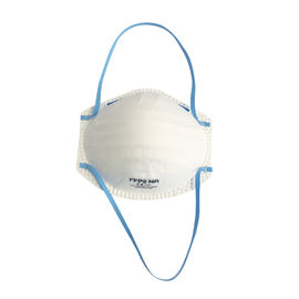 Head Wearing Disposable Dust Mask , Cupped Face Mask Absorption Odor