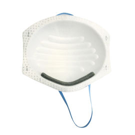 Head Wearing Disposable Dust Mask , Cupped Face Mask Absorption Odor