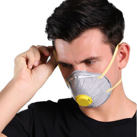 Breathing Valve Ffp2 Cup Mask Head Wearing Anti Haze / Fog Convenient