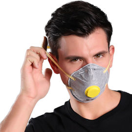 Breathing Valve Ffp2 Cup Mask Head Wearing Anti Haze / Fog Convenient