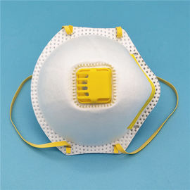 Polypropylene Non Woven Fabric Face Mask With Adjustable Aluminum Nose Clip