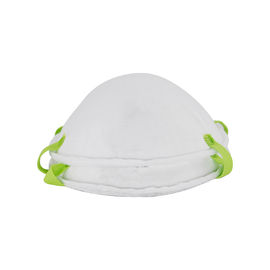Green Colour Straps Ffp2 Cup Mask Effective Protection Against Fine Particulates